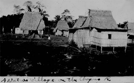 Village on the Chagres, Panama, Ca. 1929-30 (Source: Barnes)